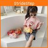 Cute Candy Children Mini Crossbody Bag With Water Resistant Fabric Kids Toddlers