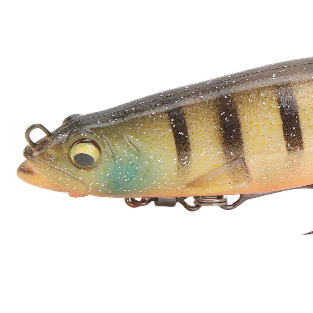 T Tail Paddle Swimbaits with Hook Fishing Baits Durable Fishing Lures For Saltwater Fishing