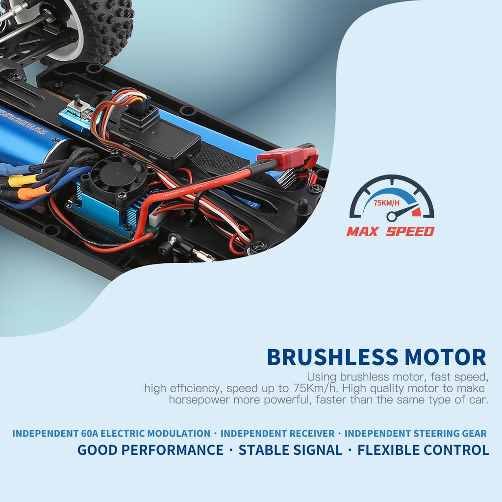 WLtoys 124017 Автомобиль с дистанционным управлением, внедорожный автомобиль, высокоскоростной гусеничный автомобиль с дистанционным управлением 112, 2,4 ГГц, гоночный