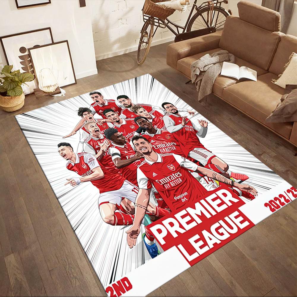 Arsenal Area Rug Suitable for Decorate room Dormitory Kitchen Hallway Anti-slip Rug Office home decor Wedding Party Gift