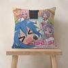 Pillow Case Fashion Square Pillowcase Bedroom Sofa Room Ins Decoration Leisure Anime LLucky SStar