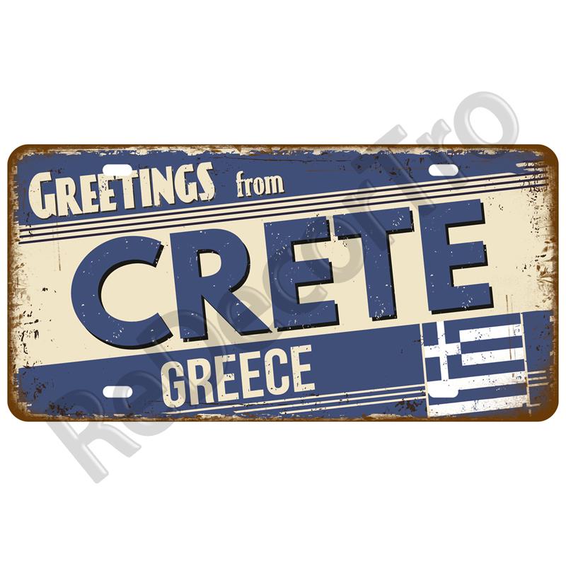 Винтажная жестяная вывеска для бара, паба, клуба, пещеры, настенное украшение, калифорнийская жестяная пластина, табличка, Мадрид, Париж, декор, металлический знак города