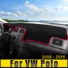 Чехол на приборную панель автомобиля, избегайте света, коврик, анти-УФ-ковры, коврик для Volkswagen VW Polo 6R 6C 2009 2010 2011 2012 2013 2014 2015