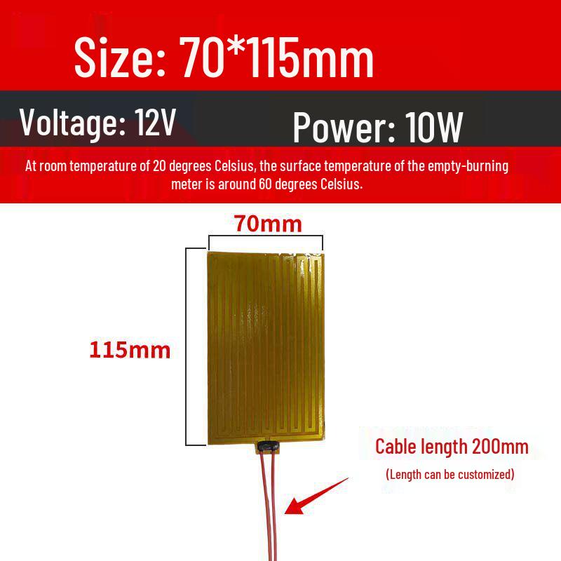 Polyimide Electric Heating Film: Adjustable Temperature Flexible Heating Sheet