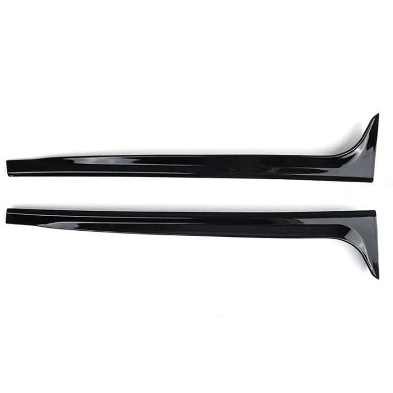 1 пара глянцевых черных спойлеров на заднее стекло автомобиля для VW Polo MK5 6R 6C 2011-2017