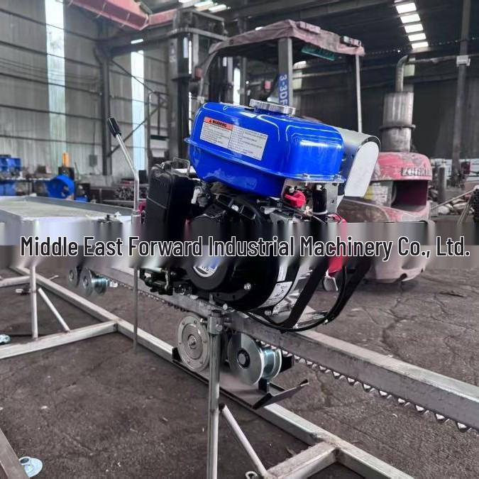 Orchard High-Power Mountain Rail Transporter: Self-Propelled Gasoline Mini Train for Tea Plantations