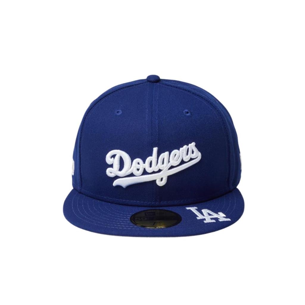 New Era 59FIFTY MLB Логотип на козырьке Los Angeles Dodgers Темно-синий Размер 7 (55,8см)