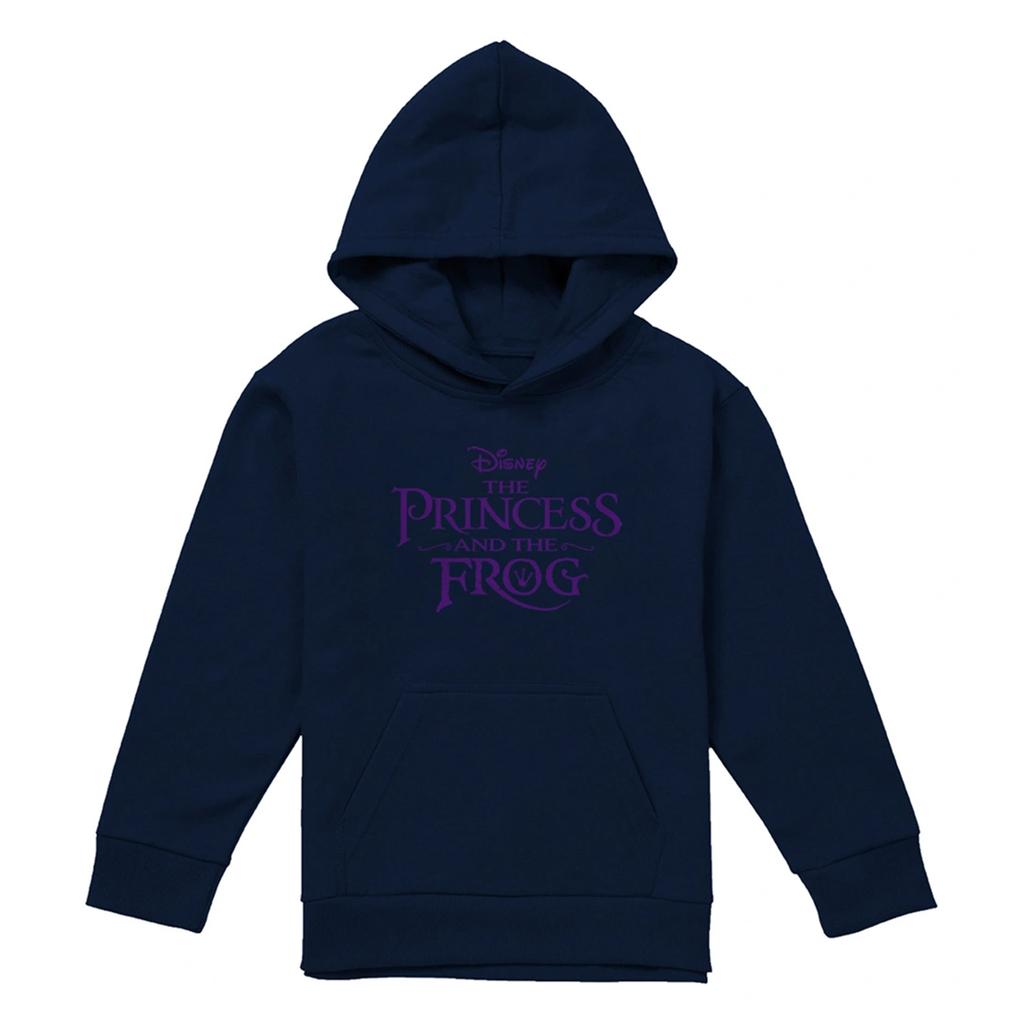 The Princess and the Frog Childrens/Kids Logo Hoodie