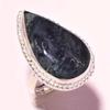 Moss Agate Gemstone Handmade Ethnic Wedding Gift Adjustable Jewelry Ring