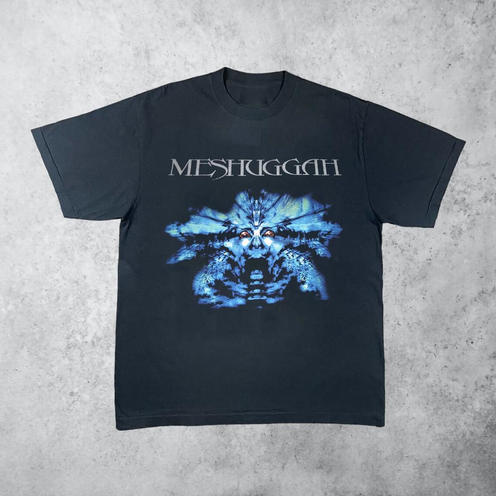 Футболка Meshuggah Nothing Tour 2002 Полный размер S-5XL Унисекс