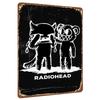 Radiohead Художественный Металлический Настенный Декор Ручной Работы Панк-Рок Музыкальный Постер для Спальни Гостиной