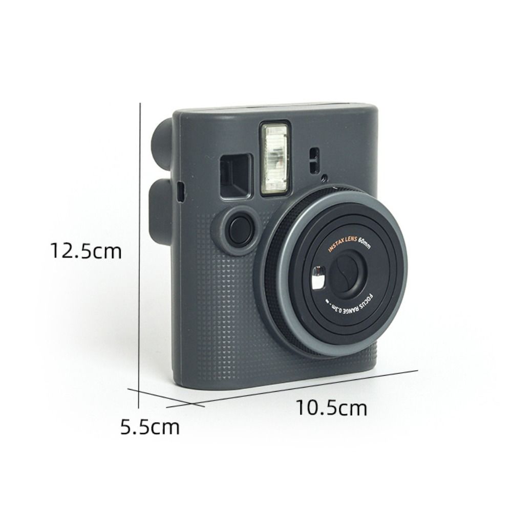 Силиконовый защитный чехол однотонный для мгновенной камеры Fujifilm Instax Mini 41, аксессуары, мягкий защитный корпус