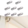 8Pcs Curtain Cord Weights Blind Accessories Weight Spare Clear PP Pull String