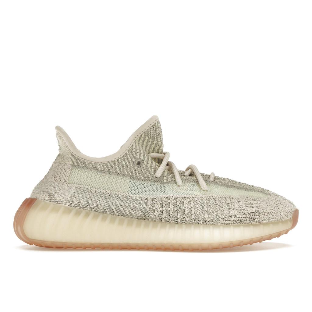 Adidas Yeezy Boost 350 V2 Citrin Светоотражающие кроссовки унисекс Желтые FW5318