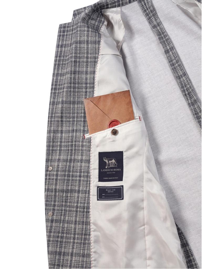 Brentwood Glen Check Fabric Jacket Brjbs26251Bex