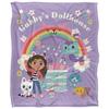 GabbyÂ´s Dollhouse Silky Group Supersoft Blanket