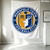 Mansfield Town Fc Wall Tapestry Aesthetic Wall Hanging Printed Fabric Blanket Decorative Tapestries For Bedroom Living Room Home Decor
