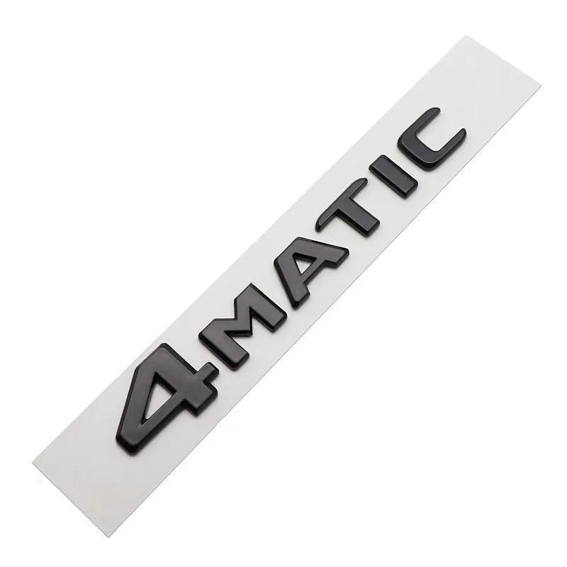 3D ABS Наклейки с логотипом 4MATIC для заднего багажника автомобиля, Эмблема, Значок Для Mercedes Benz W246 W204 W205 W212 W213 R350 GLA GLC GLK W447