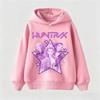 Children's Hoodie  K-pop Demon Hunters Hoodies Girl Thin Hooded Sweatshirt Hood Sportswear Long Sleeve Kids Clothings