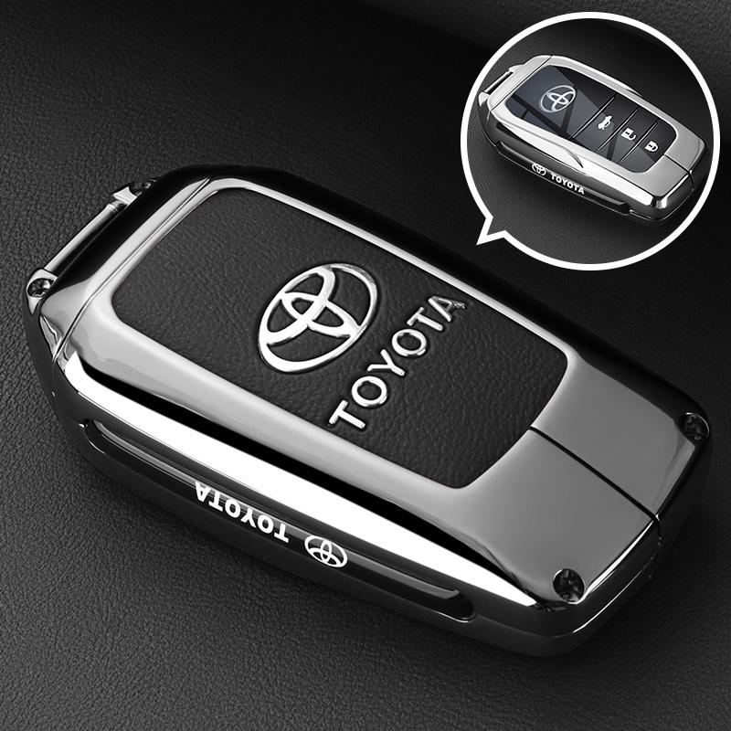 Чехол для ключа Toyota Camry 2025 года для 9-го поколения 18/24 8-го поколения с премиальной металлической пряжкой - Автомобильный TL1