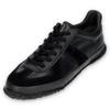 Black S Size Sneakers for Men and Women [Spingle] SP-1047 (24.5cm)