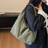 Tote Bag Solid Color Large Capacity Women's Commuter Shoulder Bag