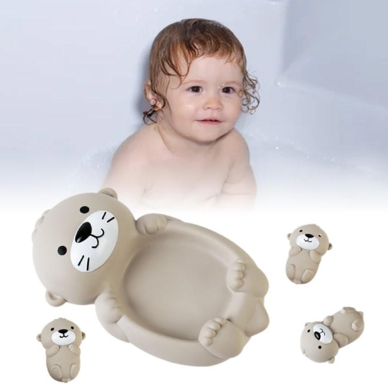 Toy Floating Bath Otter Bathtub Doll Children Bathroom Recreation Gifts Kids