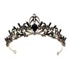 Bridal Headwear Gold-Colour Women'S Full Of Classical Temperament Wedding Crown Girl Birthday Dazzling Tiaras