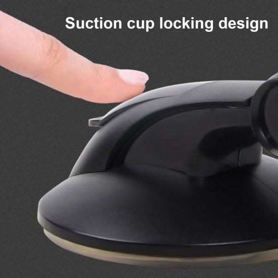 Универсальный автомобильный держатель телефона для лобового стекла, приборная панель, мобильная стойка с поворотом на 360 градусов, защитная ручка, регулируемый кронштейн для оптимального просмотра