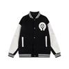 Бейсбольная куртка унисекс в ретро-стиле - университетский тренд (Весна и осень 2025 г.)