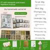 Moisture-Repelling Handmade DIY Sachet, Fragrance Bag, Materials for Making Sachets for the Dragon Boat Festival, Mugwort, Chinese Herbal Medicine