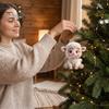 Подарок на день рождения для любителей животных, 2D акриловая подвеска-коза для автомобиля, плоская подвеска-овечка, уникальная для новоселья друзей, подвеска на зеркало заднего вида, Рождество