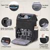 Multi-Function DSLR Camera Backpack With Drone Compartment Tripod Holder Rain Cover Travel Photography