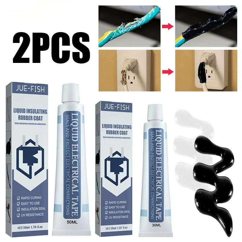 30/50 мл жидкая изоляционная лента водонепроницаемая жидкая резиновая фиксация высокотемпературная изоляционная лента для проводов электрический клей