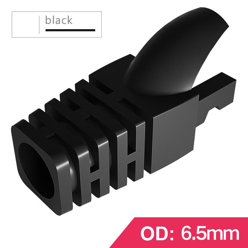 RJ45 CAT6 CAT5e Адаптер Колпачок Ethernet Сетевой Кабель Разъемы Штекеры RJ45 Колпачки Cat 5 CAT6 Защитный Чехол Разноцветный