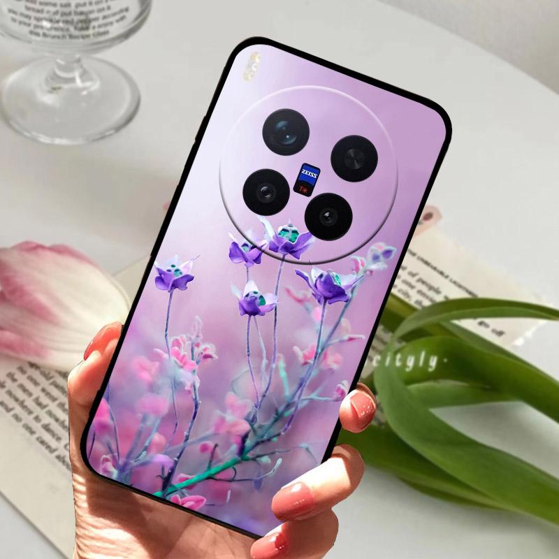 Чехол для VIVO X300 Pro X300Pro 5G Модный Силиконовый Мягкий ТПУ Ударопрочный Защитный Задняя Крышка Для VIVO X 300 Pro V2502A Чехол для Телефона
