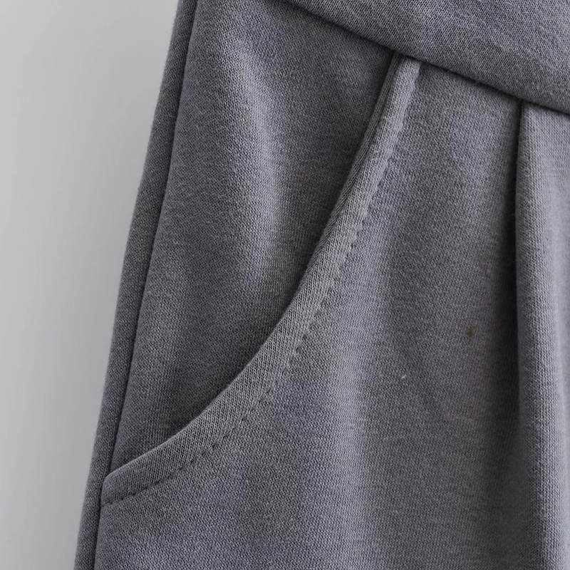 Женские брюки с высокой талией и карманами, длинный костюм, офисные женские элегантные брюки