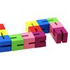Классический красочный кубик, деревянный строительный блок, креативная игрушка для снятия стресса, развивающие игрушки для малышей