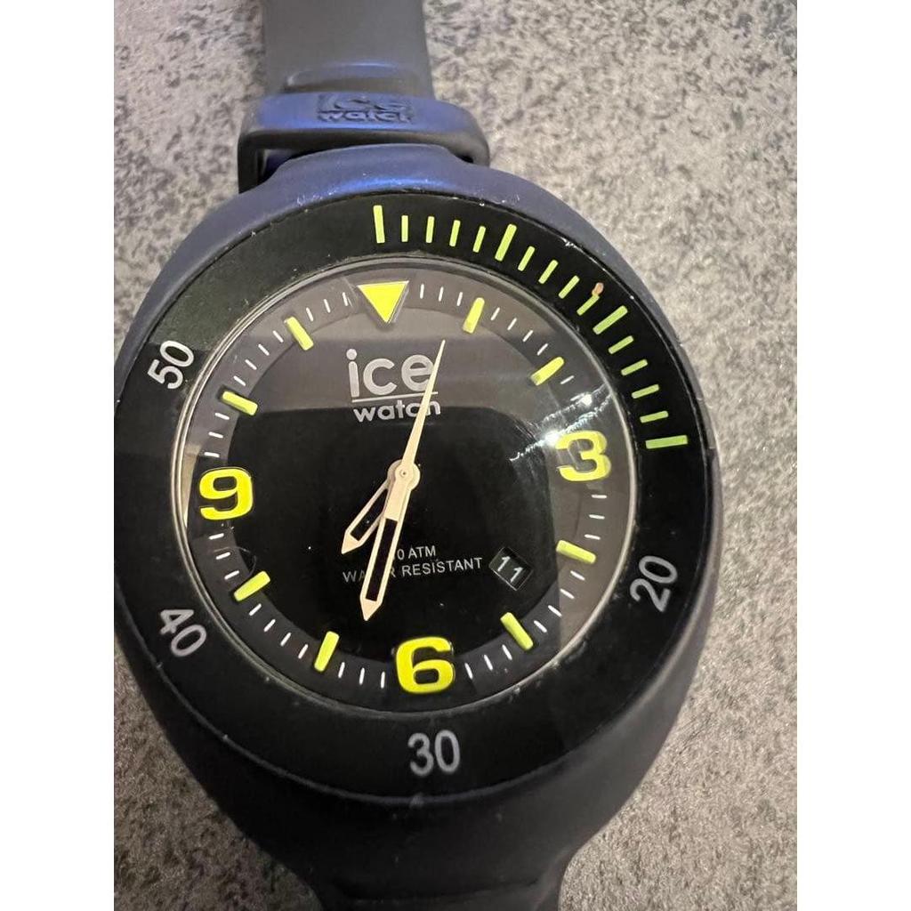 Б/у ice watch черный желтый