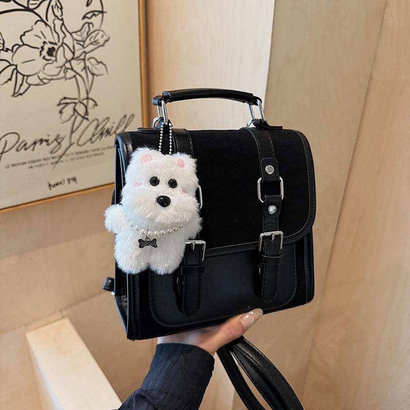 Autumn and Winter Retro Backpack Women's Exquisite Versatile Backpack Mini Travel Small Bag