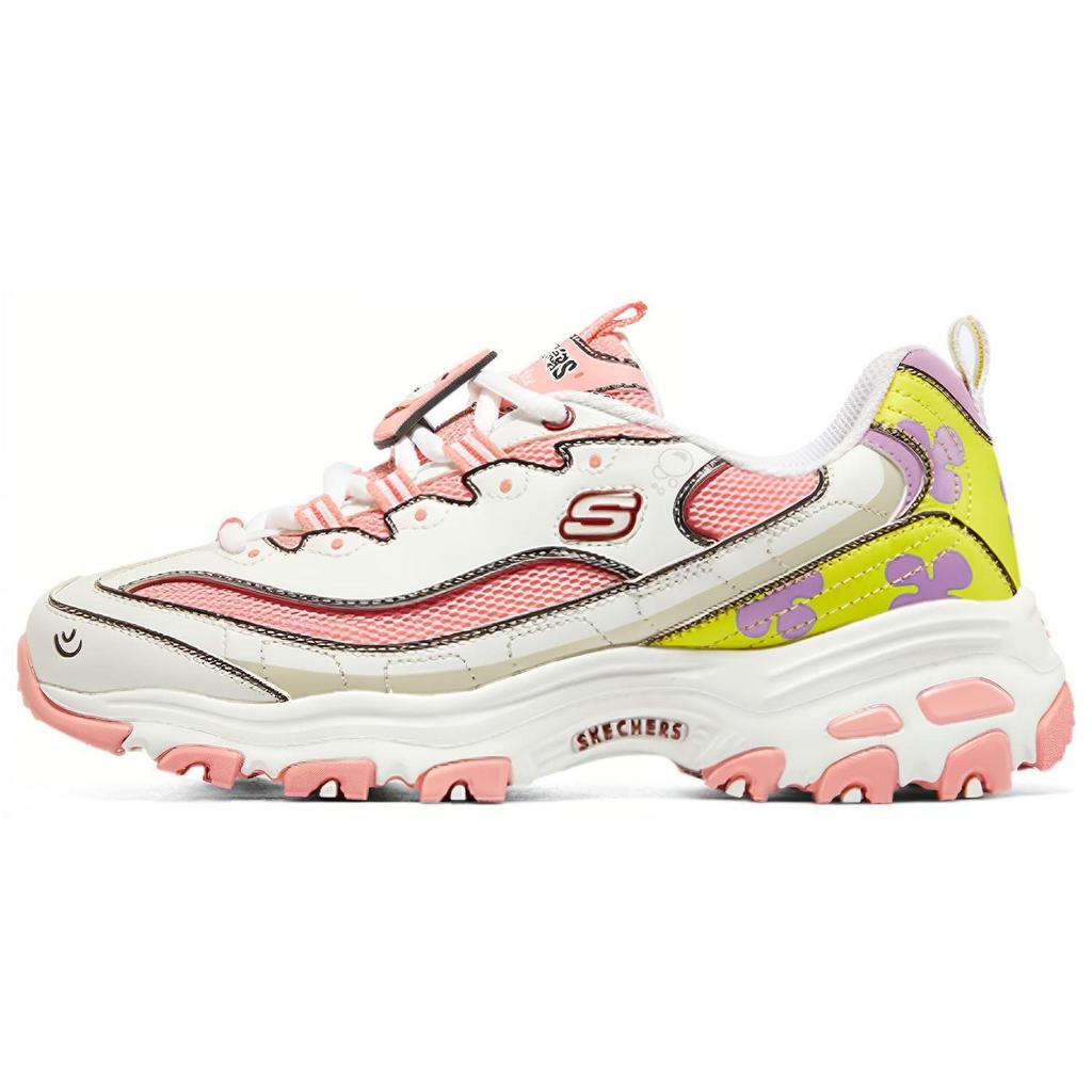 Skechers Кроссовки D'lites 1.0 'Белый Розовый' Женские 896099-WPK
