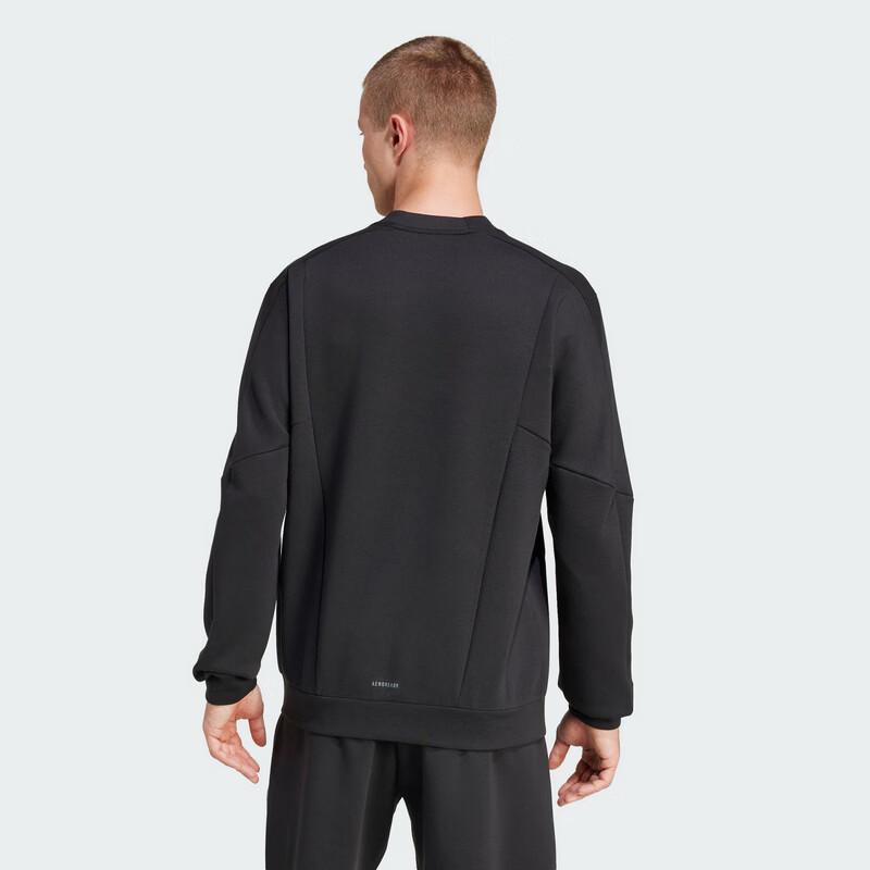 adidas Мужская повседневная толстовка с круглым вырезом и длинным рукавом JJ4642