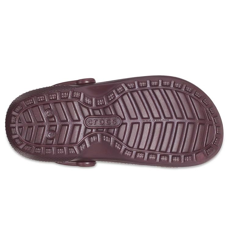 Crocs Классические теплые хлопковые клоги Унисекс обувь Насыщенно-вишневый 203591-6WD