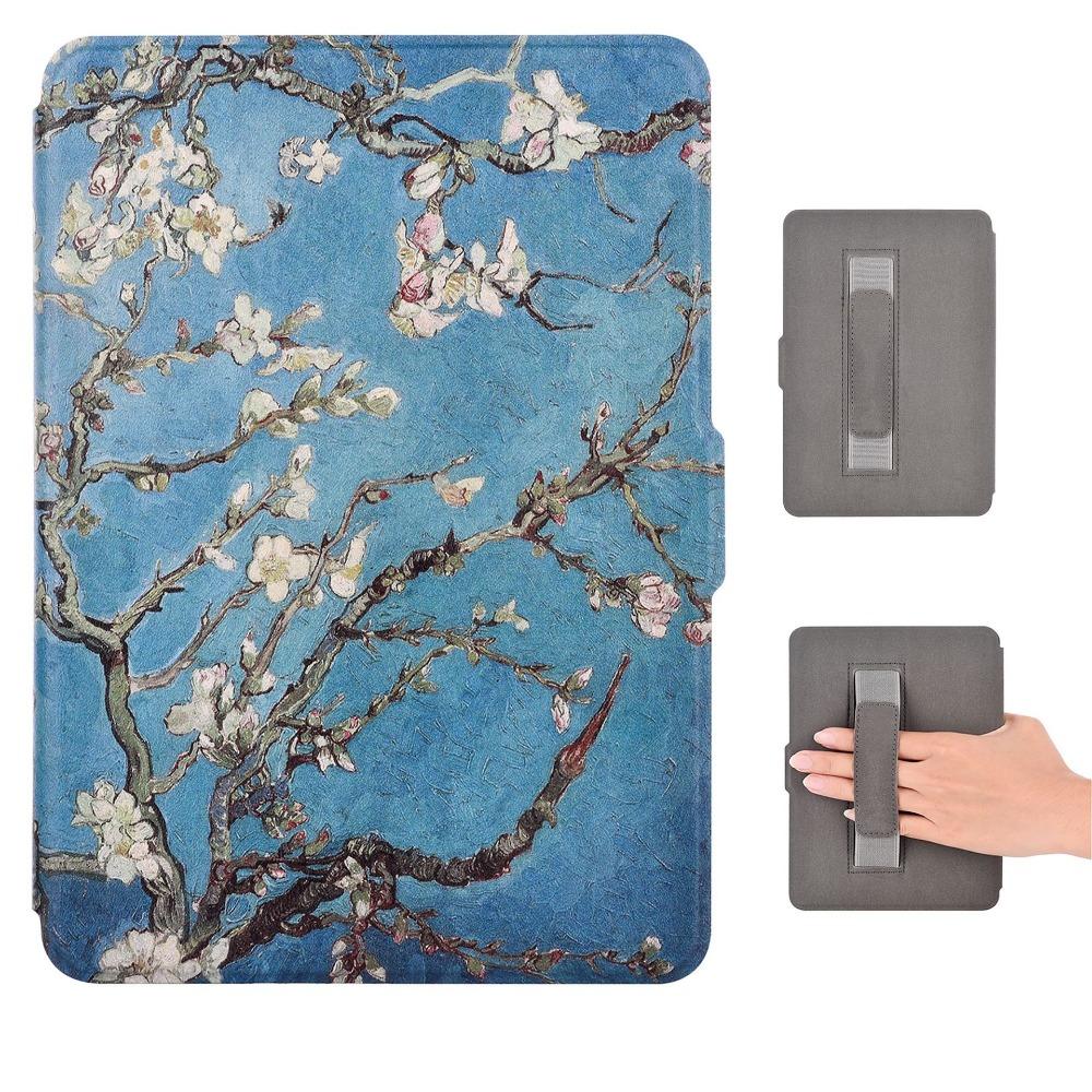 TPU Silicone for Kindle 2024 Cover for Paperwhite 12 7 Inch KPW with Hand Strap and Back Stand