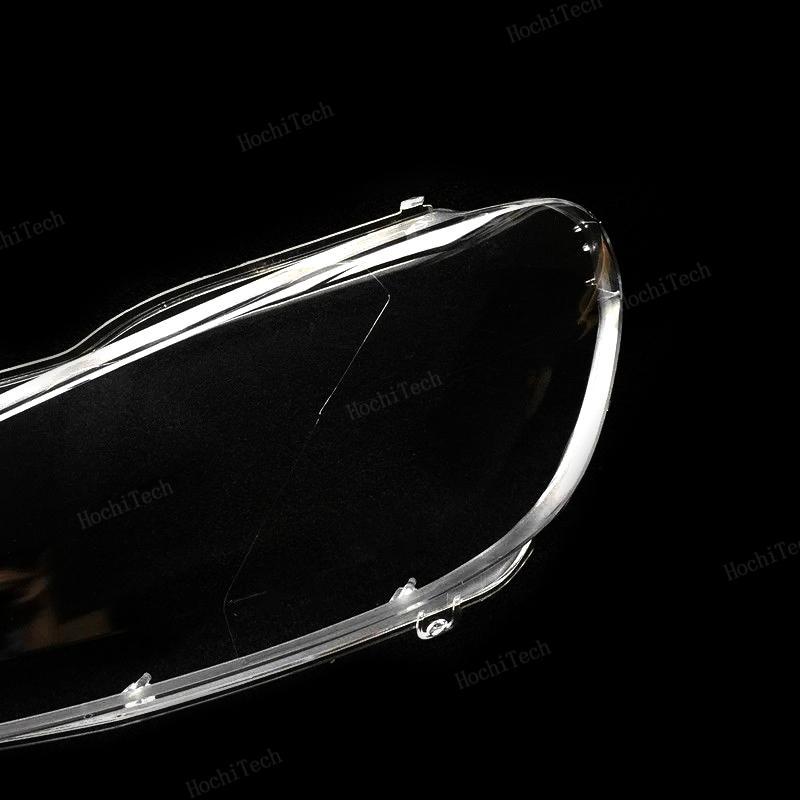Чехлы для линз передних фар автомобиля для Volkswagen VW Golf 6 MK6 GTI R 2010-2014, прозрачный абажур, корпус фары