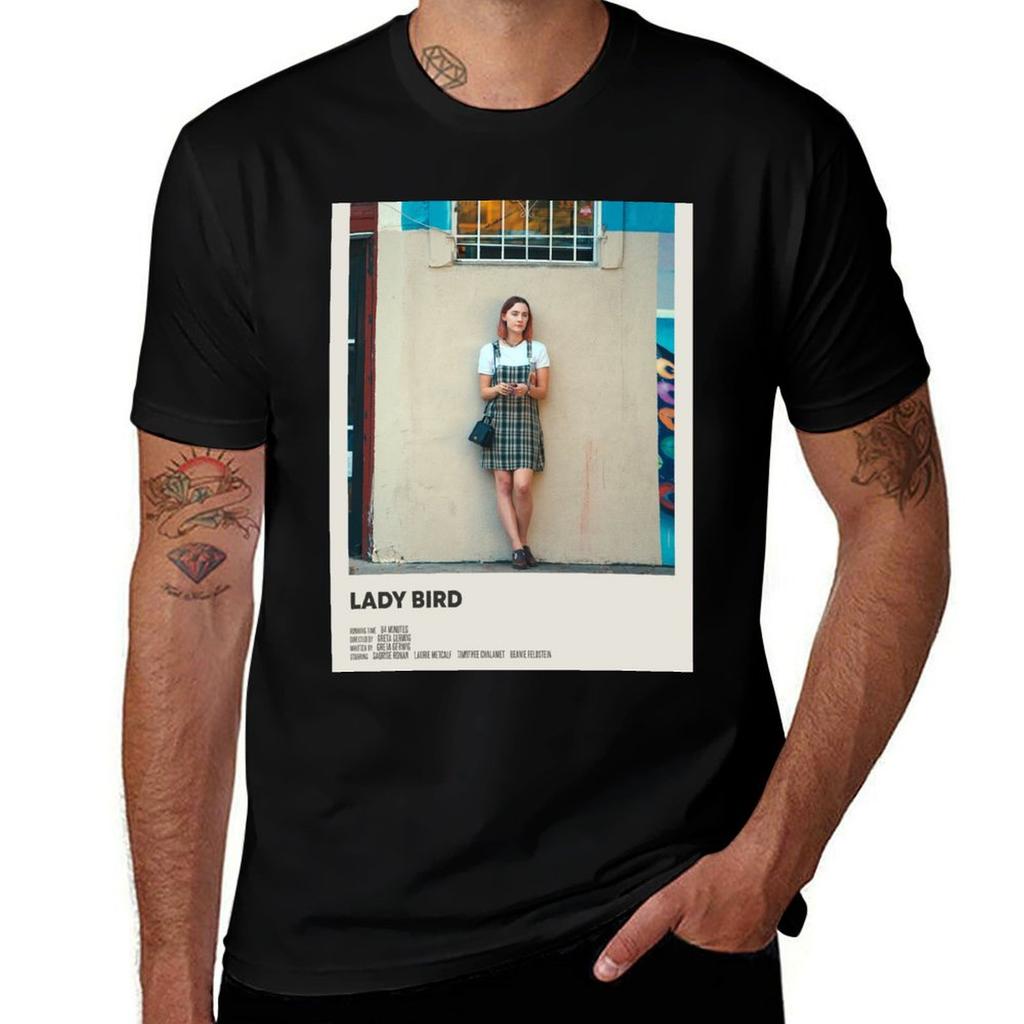 Lady Bird Movie Poster Tshirt Outdoor Working Tshirt
