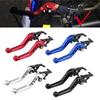 A Pair of Motorcycle CNC Modified Handle Multiple Adjustable Aluminum Alloy Horn Brake Clutch Accessories