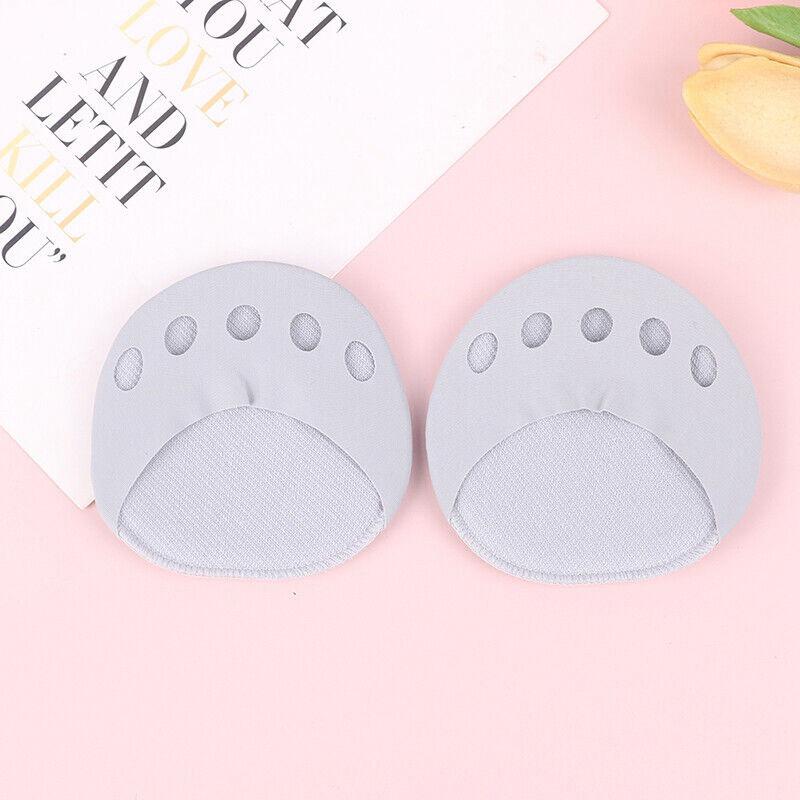 Подушечки для пальцев ног, противоболевые, противоскользящие подушечки для передней части стопы, полустельки, невидимые носки