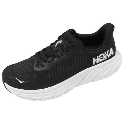 HOKA Arahi 7 Широкие Черные Белые Женские Кроссовки 1147890-BWHT