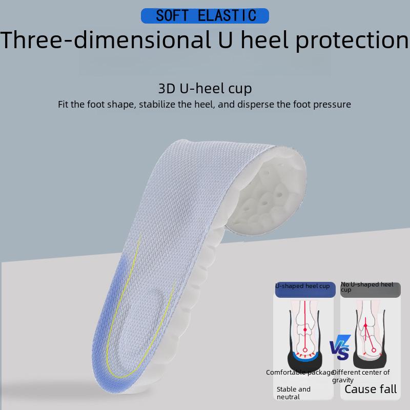 Стельки Comfort: Мягкая, толстая поддержка свода стопы, высокоэластичная амортизация, контроль пота и запаха, дышащая конструкция для длительного стояния